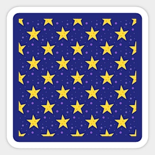 Pattern Stars Sticker